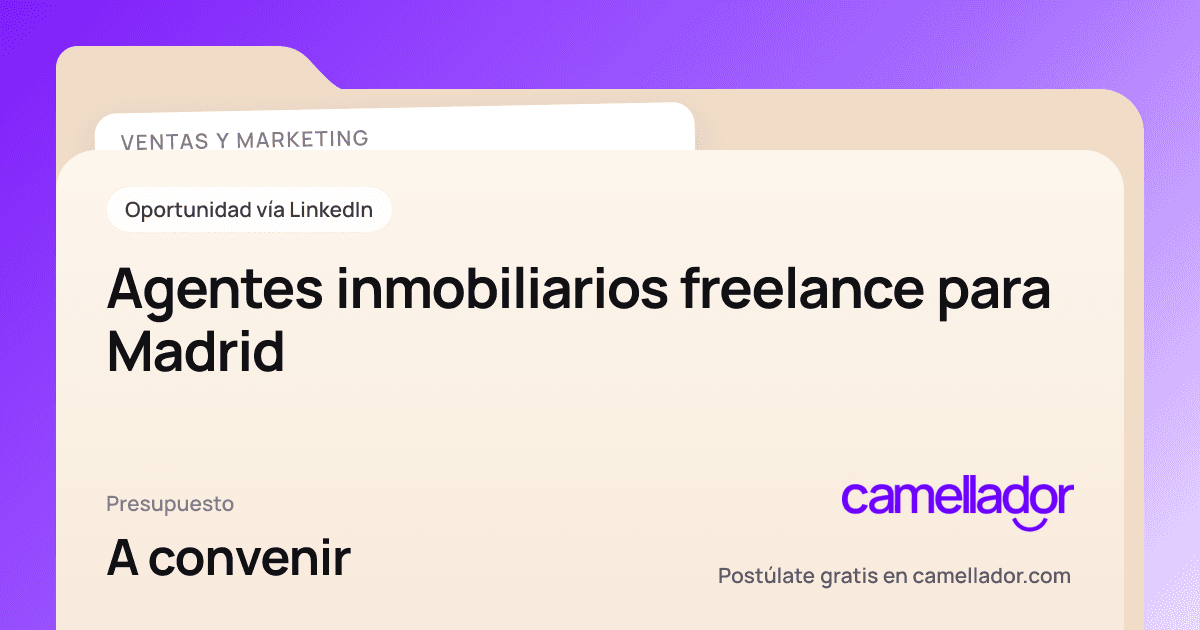 Vista previa del enlace con la marca de Camellador
