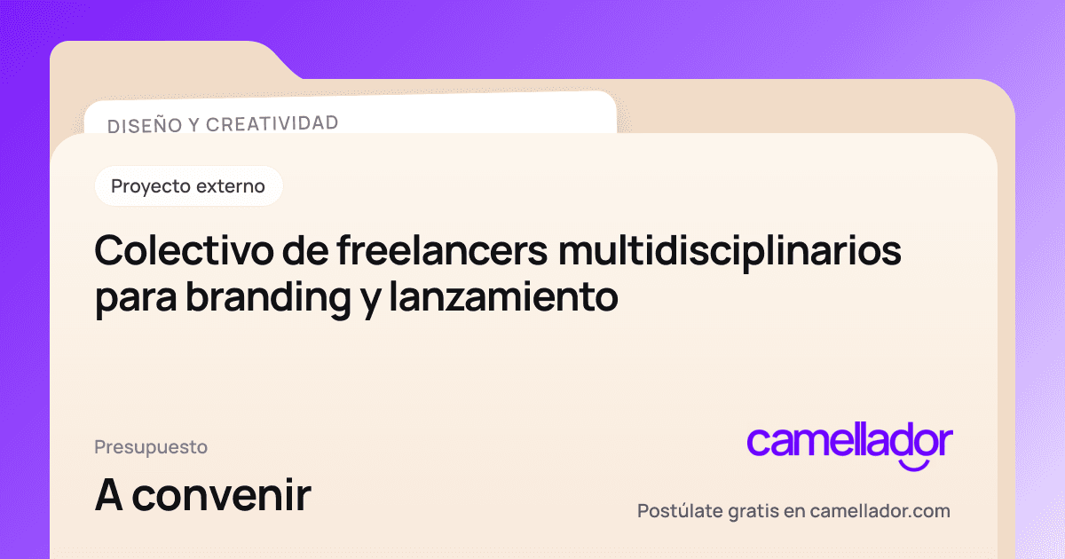 Vista previa del enlace con la marca de Camellador
