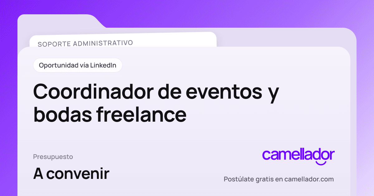 Vista previa del enlace con la marca de Camellador