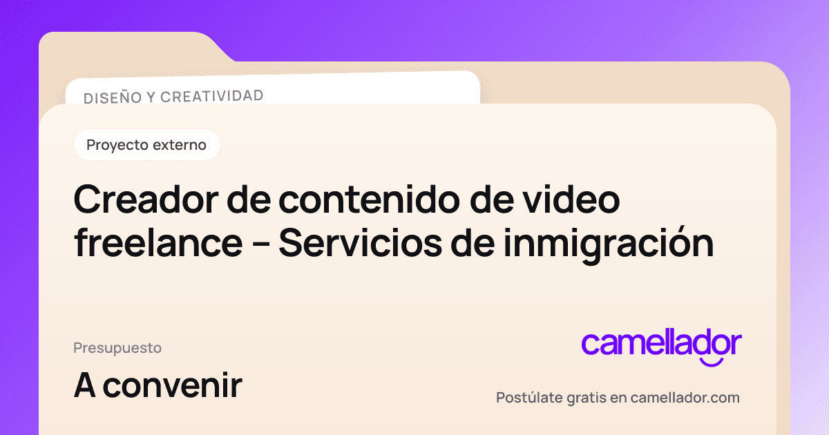 Vista previa del enlace con la marca de Camellador