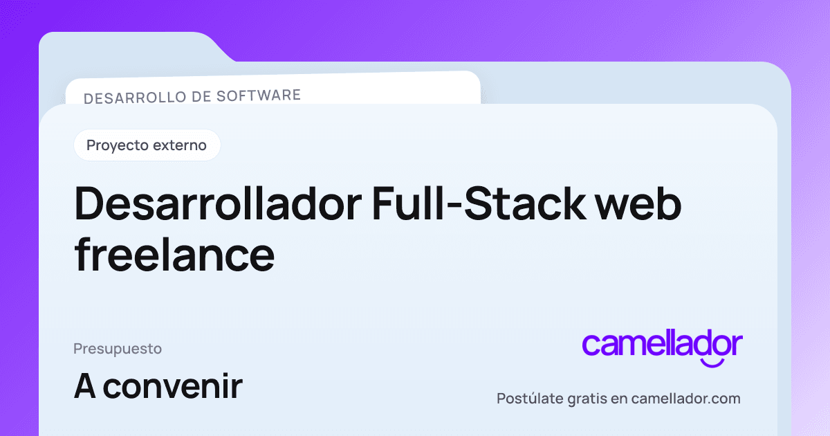 Vista previa del enlace con la marca de Camellador
