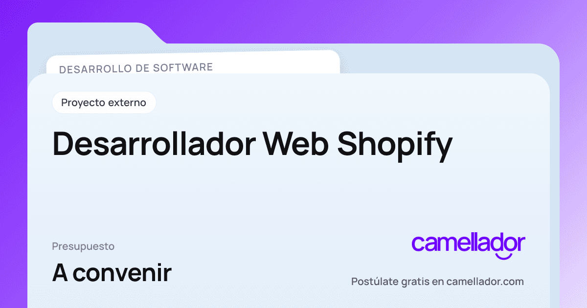 Vista previa del enlace con la marca de Camellador