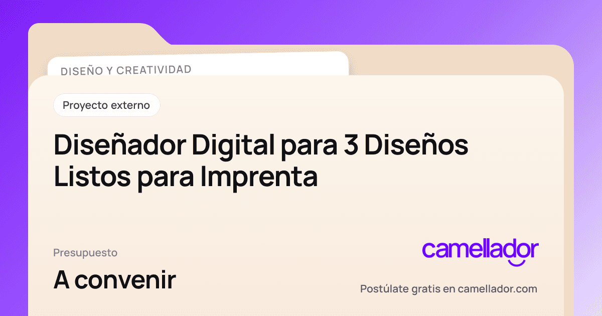 Vista previa del enlace con la marca de Camellador