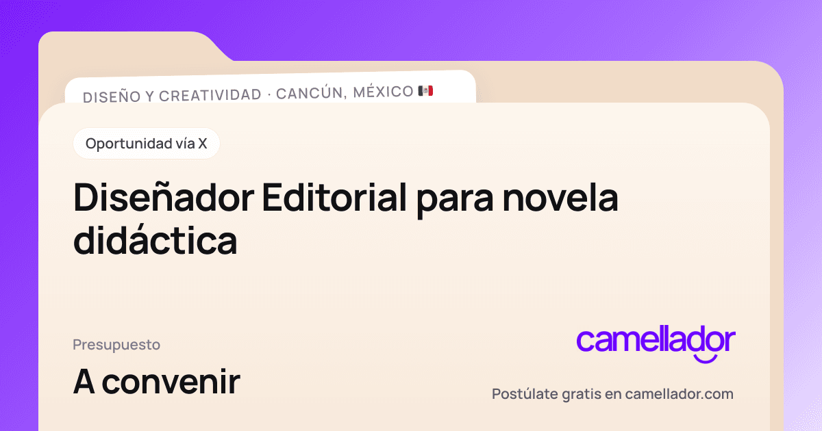 Vista previa del enlace con la marca de Camellador