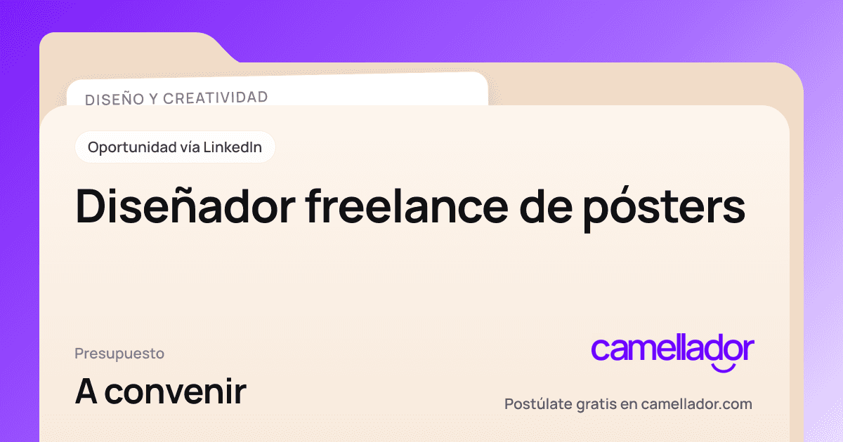 Vista previa del enlace con la marca de Camellador