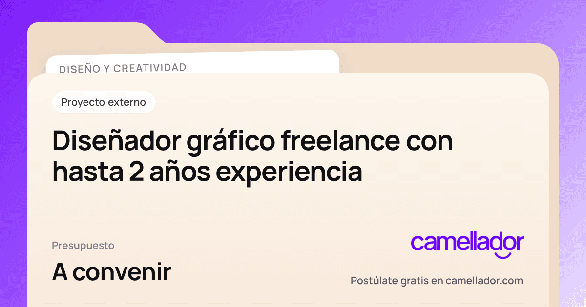 Vista previa del enlace con la marca de Camellador