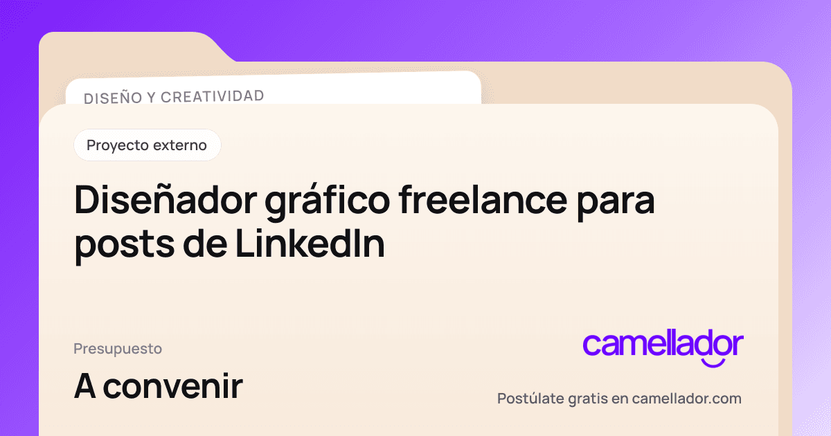 Vista previa del enlace con la marca de Camellador