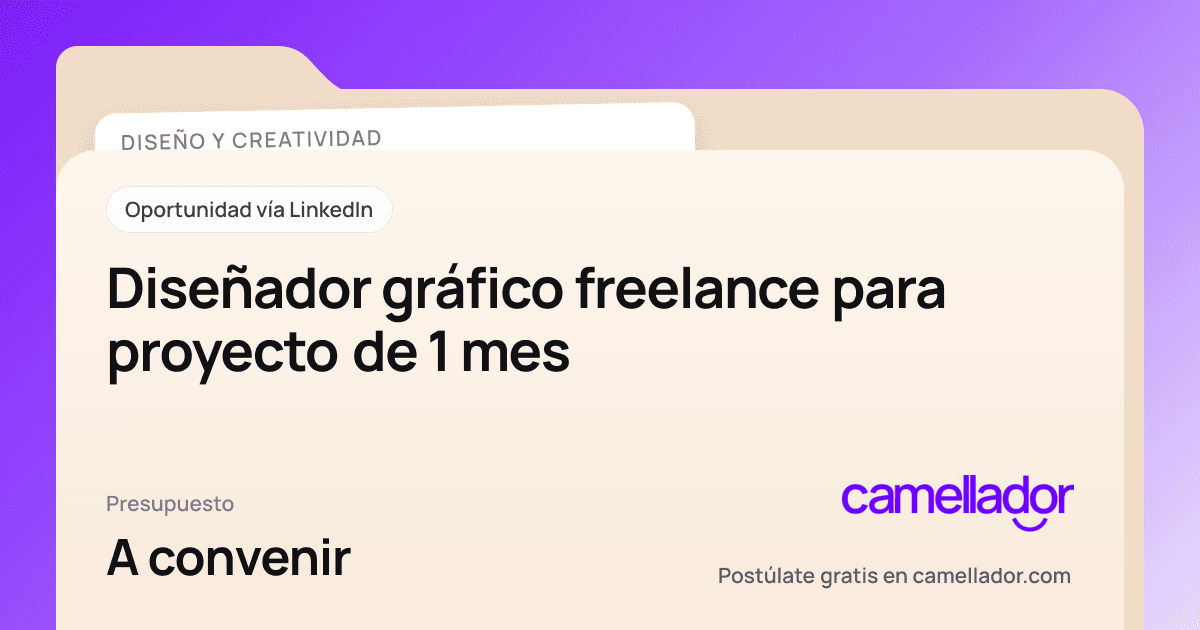 Vista previa del enlace con la marca de Camellador