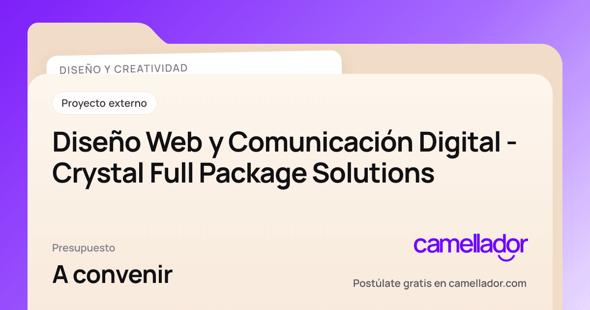 Vista previa del enlace con la marca de Camellador