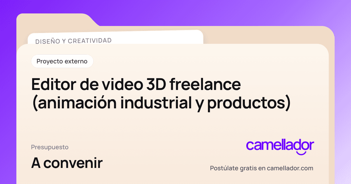Vista previa del enlace con la marca de Camellador