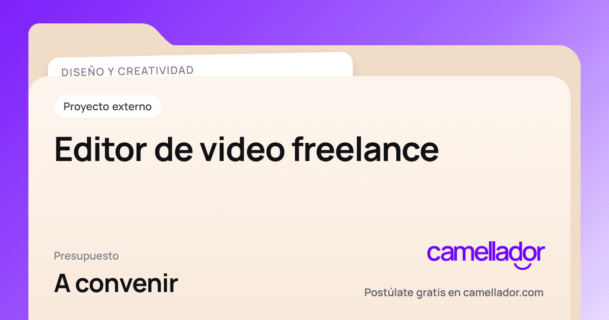 Vista previa del enlace con la marca de Camellador