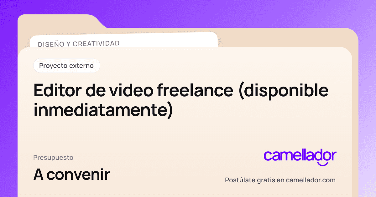 Vista previa del enlace con la marca de Camellador