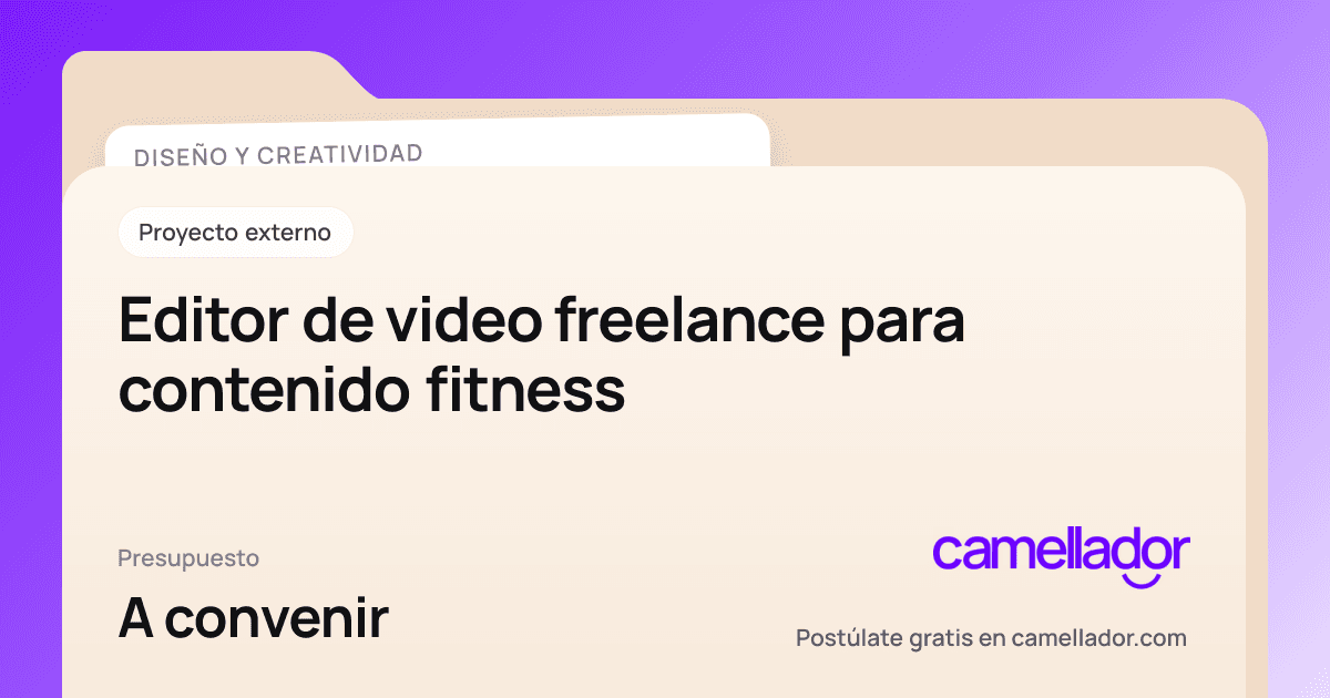 Vista previa del enlace con la marca de Camellador