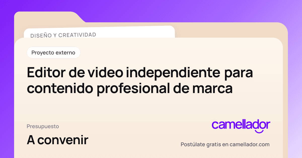Vista previa del enlace con la marca de Camellador