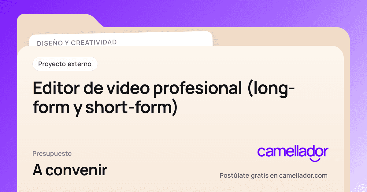 Vista previa del enlace con la marca de Camellador