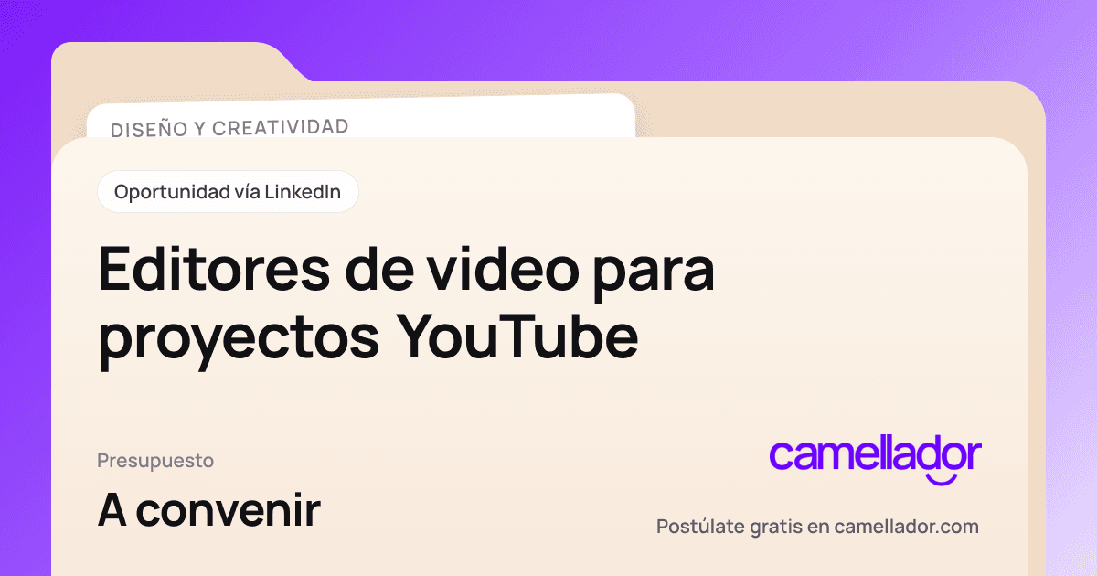Vista previa del enlace con la marca de Camellador