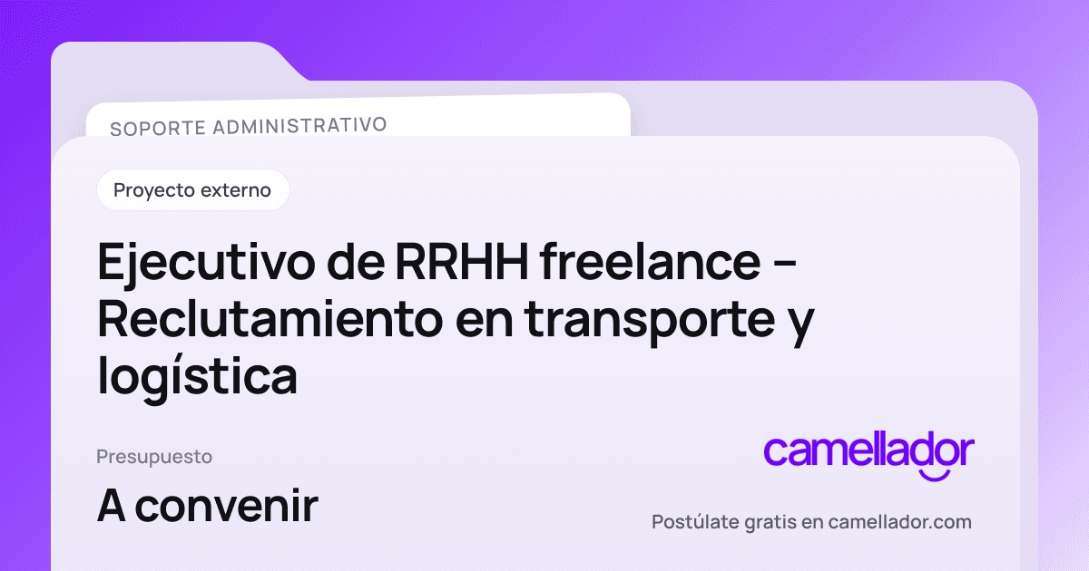 Vista previa del enlace con la marca de Camellador