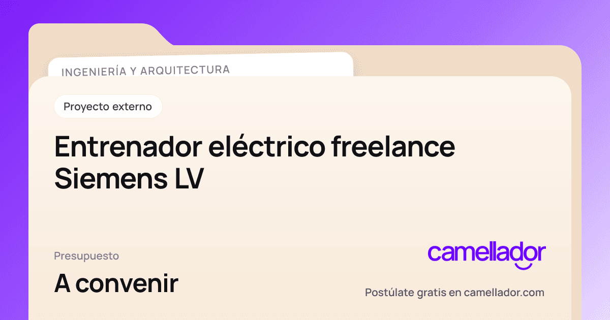 Vista previa del enlace con la marca de Camellador