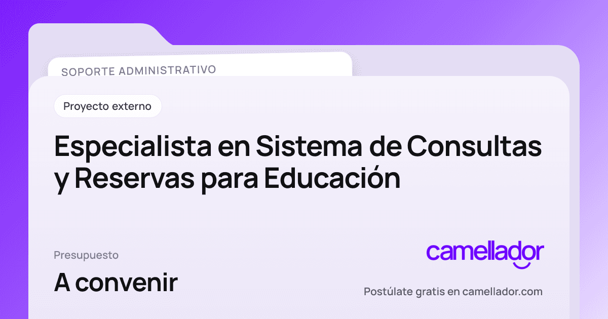 Vista previa del enlace con la marca de Camellador
