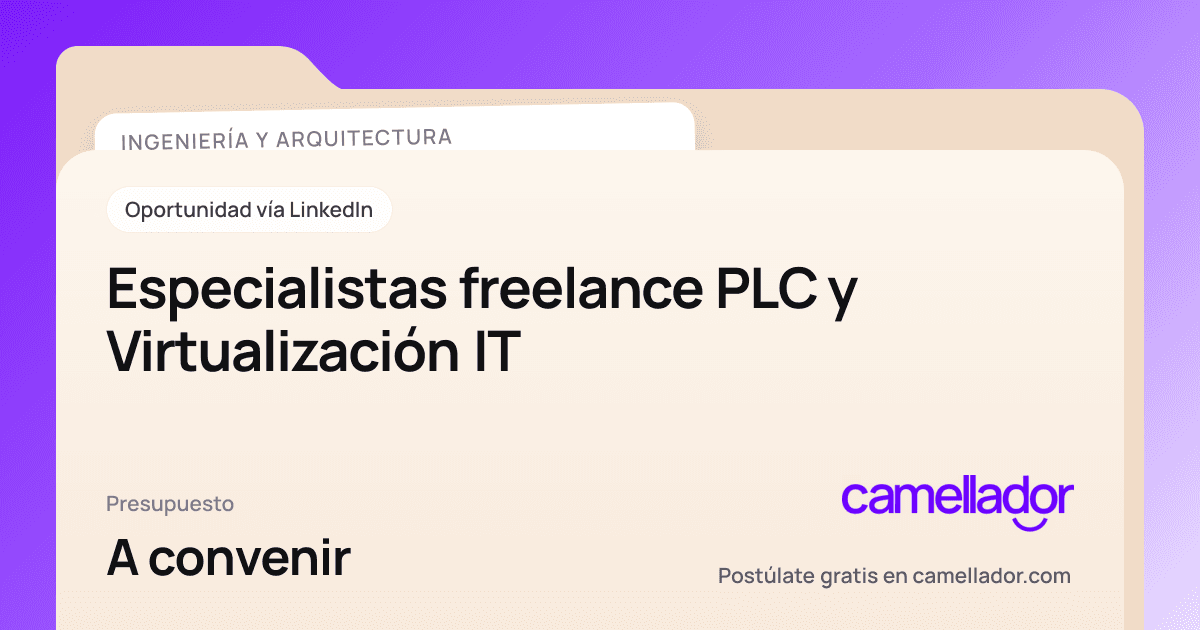 Vista previa del enlace con la marca de Camellador