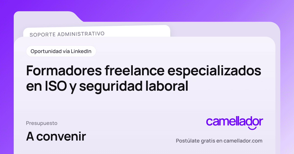 Vista previa del enlace con la marca de Camellador