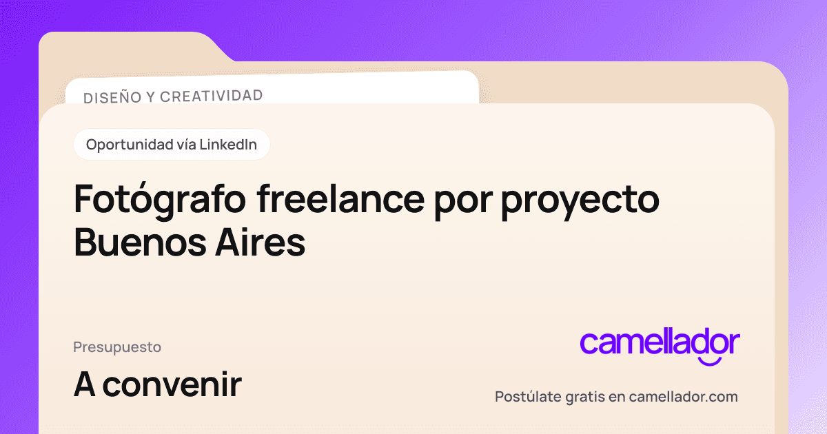 Vista previa del enlace con la marca de Camellador