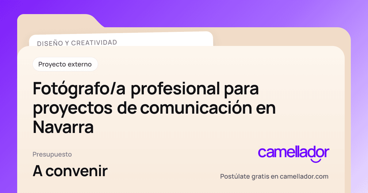 Vista previa del enlace con la marca de Camellador