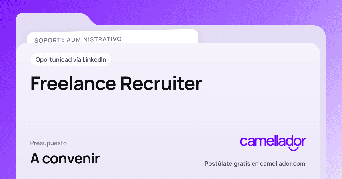 Vista previa del enlace con la marca de Camellador