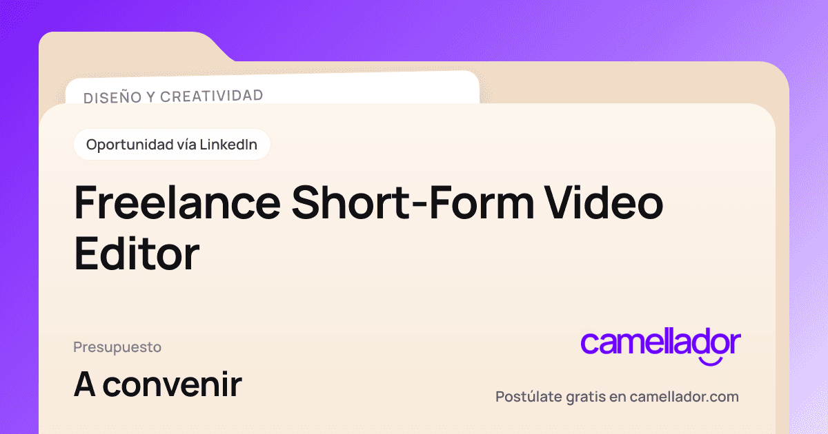Vista previa del enlace con la marca de Camellador