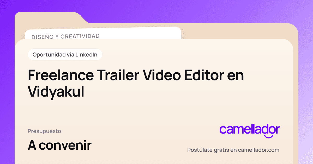 Vista previa del enlace con la marca de Camellador