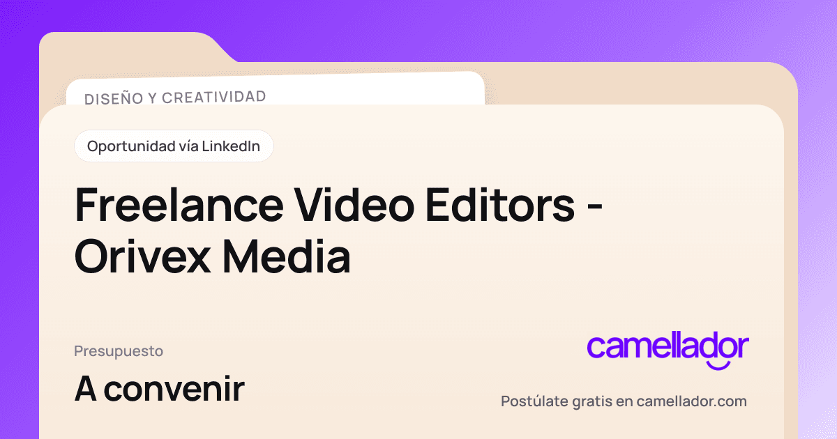 Vista previa del enlace con la marca de Camellador