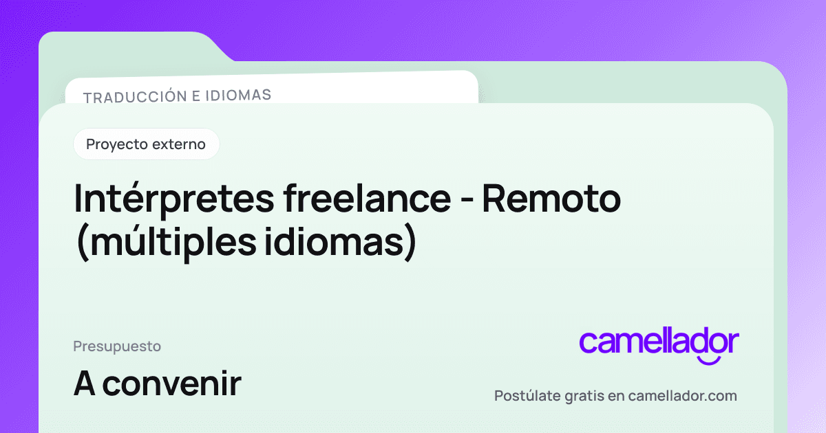 Vista previa del enlace con la marca de Camellador
