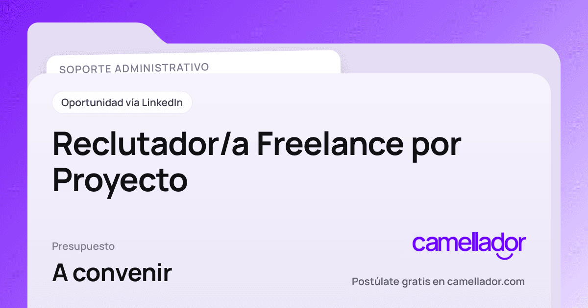 Vista previa del enlace con la marca de Camellador