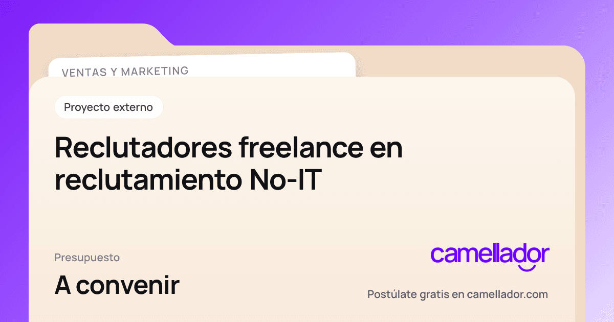 Vista previa del enlace con la marca de Camellador