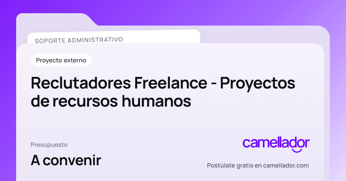 Vista previa del enlace con la marca de Camellador